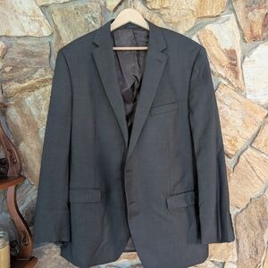 Classic Charcoal Men's Calvin Klein Blazer Size 46L